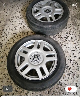 Tapas llantas Golf 4