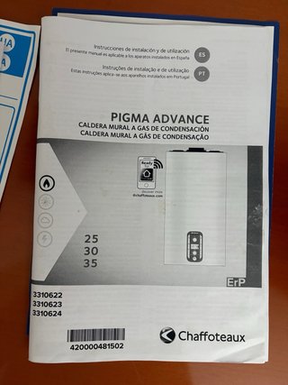 Caldera Chaffoteaux Pigma Advance 25