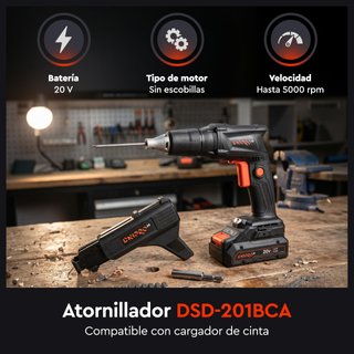 Promo: Atornillador Pladur 20V + Batería 4Ah