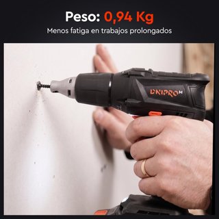 Promo: Atornillador Pladur 20V + Batería 4Ah