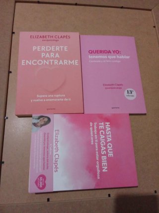 3 libros de Elizabeth clapes