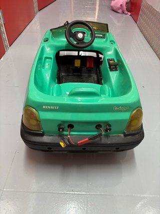 Auto elettrica per bambini Twingo Verde