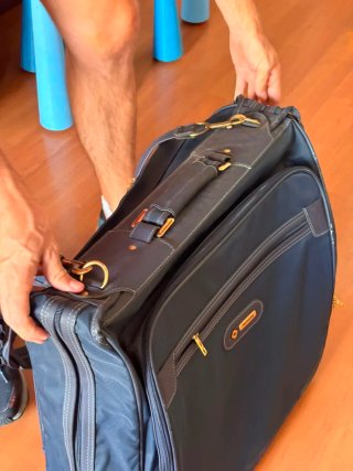 Portatraje y bolsa de equipaje Samsonite