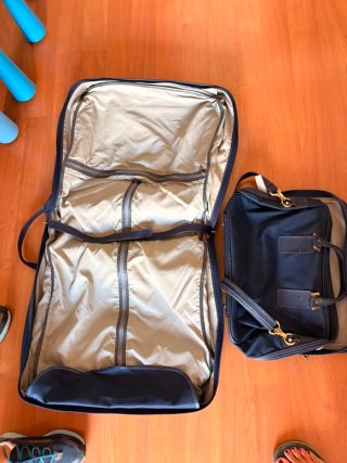 Portatraje y bolsa de equipaje Samsonite