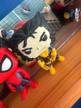 Funko Pops Marvel 3D