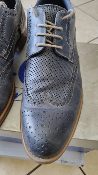 Scarpe uomo eleganti blu scuro