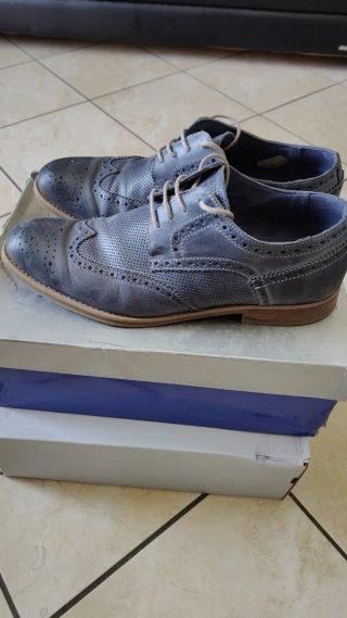 Scarpe uomo eleganti blu scuro
