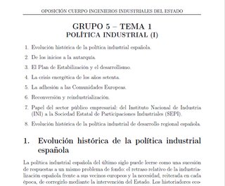 APUNTES OPOSICIONES DE INGENIERÍA DEL ESTADO