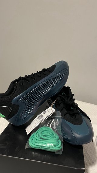 Adidas Zapatillas Baloncesto Negras y Teal