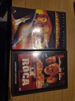 Pack 7 Películas DVD: Armageddon, La Roca, Gladiat