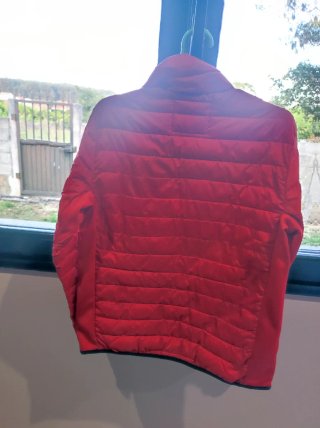 Chaqueta Plumas Fino Jack & Jones Roja