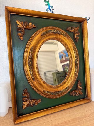 Espejo Vintage dorado