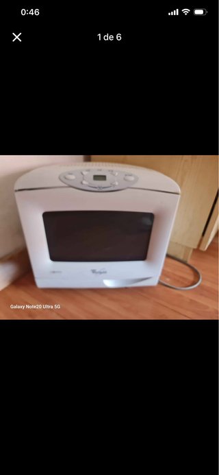 Microondas Whirlpool blanco