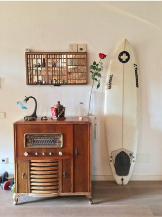 Radio/Tocadiscos Madera Años 70