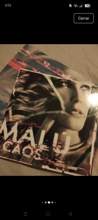 CD Caos Malú Firmado