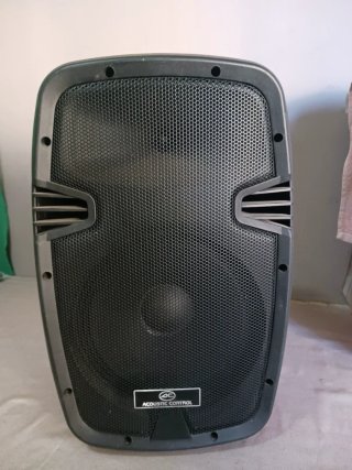 Altavoz Acoustic Control Amplificado + 2 Micrófono
