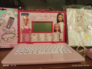 Lote 4 giochi Barbie, Gabby, Top Model