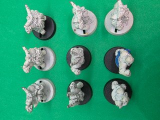 Bloodbowl dwarf squad warhammer