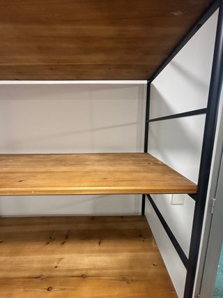 Estantería diseño madera y metal