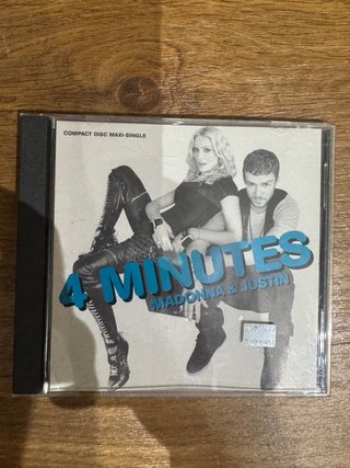 CD Maxi Single 4 Minutes Madonna Argentina