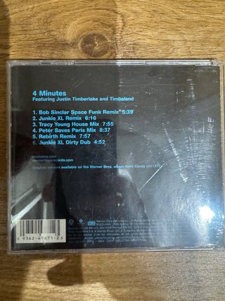 CD Maxi Single 4 Minutes Madonna Argentina