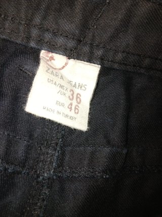 Zara Jeans Rock Talla 46 de algodón