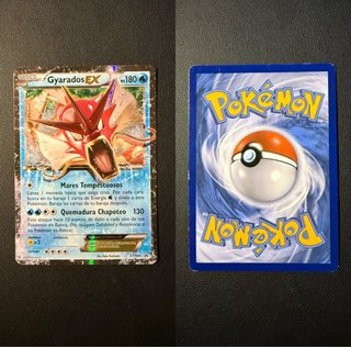Carta Pokémon Gyarados EX shiny