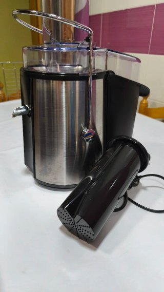 Exprimidor eléctrico acero inoxidable