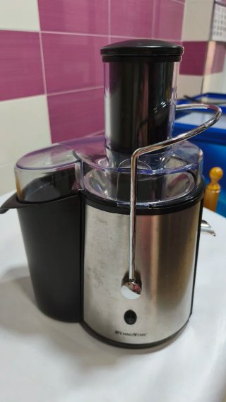 Exprimidor eléctrico acero inoxidable