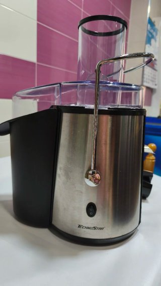Exprimidor eléctrico acero inoxidable