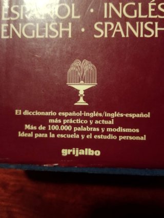 Diccionario de inglés español