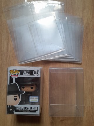 100 Protectores Funko POP! 0.50mm