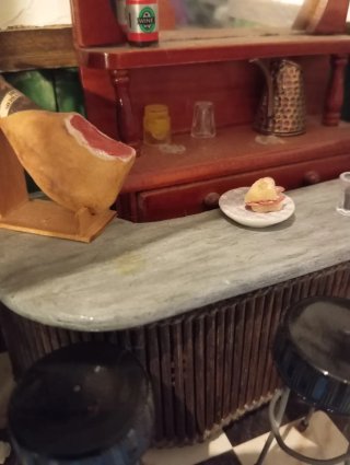 Casa de muñecas miniatura