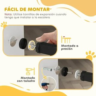 Barrera de seguridad negra