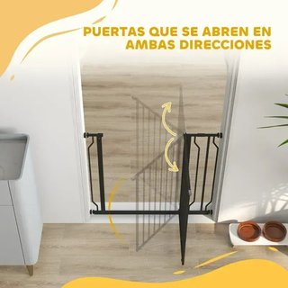 Barrera de seguridad negra