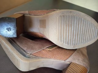 Botines de piel marrones