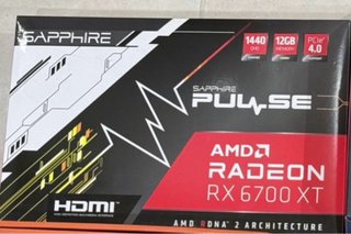 Sapphire RX 6700 XT 12GB GDDR6 Tarjeta Gráfica