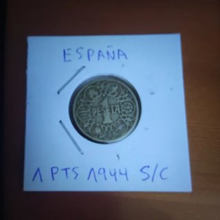 Moneda 1 peseta Franco