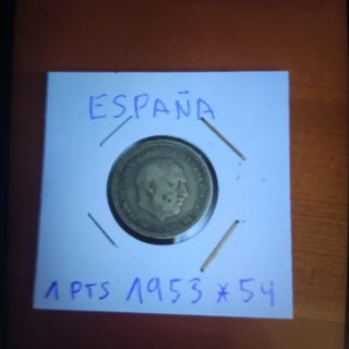 Moneda 1 peseta Franco