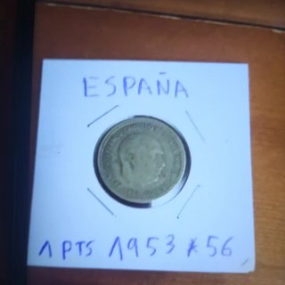 Moneda 1 peseta Franco