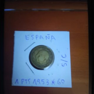 Moneda 1 peseta Franco