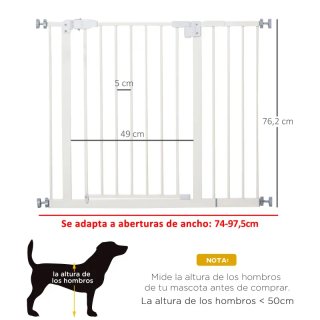 Barrera seguridad mascotas