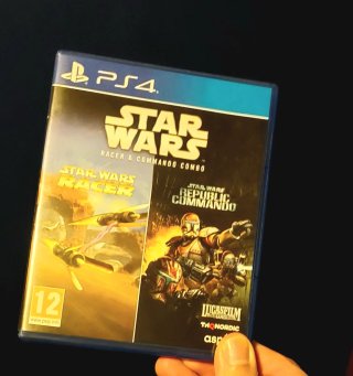 PS4 Star Wars Racer & Commando Combo PAL ESPAÑA