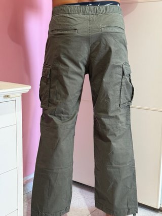 Pantaloni cargo uomo verdi H&M