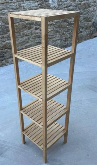Estantería de madera Ikea