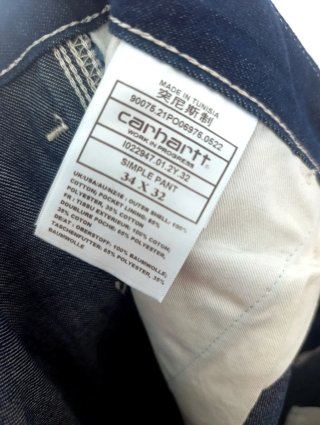 Pantalón vaquero largo Carhartt