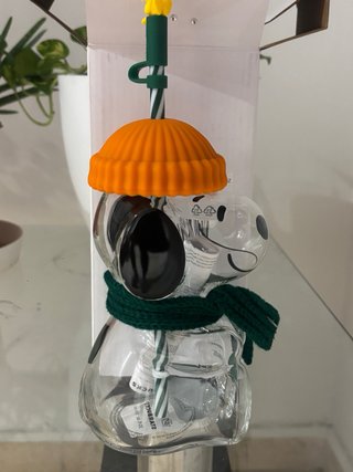 Vaso Starbucks Snoopy Cristal