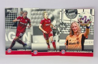 Lote 54 Cartas Topps FC Bayern 21/22 + Rookies