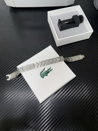 Pulsera Lacoste Plata