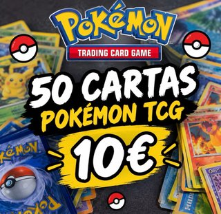 50 Cartas Pokémon TCG - 10€